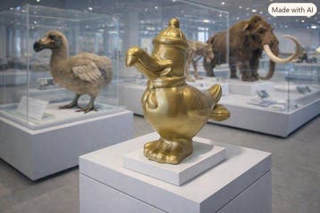 Art House - Beeld, XXL***GOUDEN UITGESTORVEN DODO*** - 30 cm