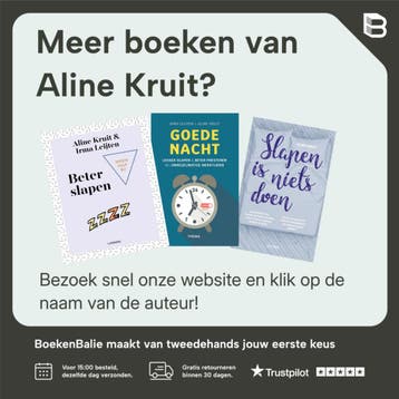 Slapen is niets doen - Aline Kruit 9789492798800, Verzenden, Gelezen, Aline Kruit