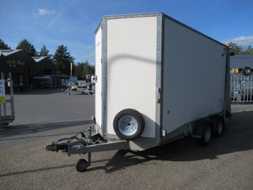 Ifor Williams gesloten aanhangwagen 368x176x214cm 3500kg, Ophalen, Gebruikt