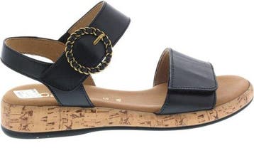 Dames Sandalen Gabor 62.734.57 Zwart - Maat 39 (Schoenen), Kleding | Dames, Schoenen, Verzenden, Nieuw