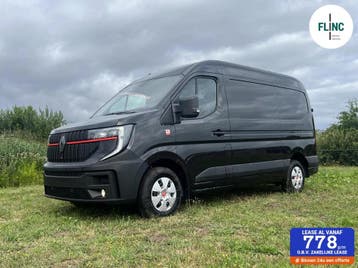 Zakelijke lease - Renault Master Trucks E-Tech Red T35 L2H2, Automaat, Zwart, Zwart, Nieuw