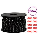 vidaXL Tentscheerlijn met reflecterende strips en spanners, Verzenden, Nieuw