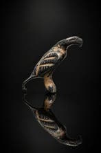 Oud-Romeins, Keizerrijk Zilveren legionaire adelaar amulet /