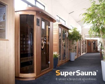 Therapeutische Infrarood Sauna voor het leven - SuperSauna, Ophalen of Verzenden, Nieuw, Infrarood, Complete sauna