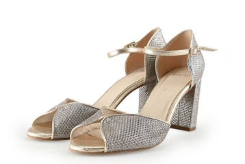 Manfield Sandalen in maat 41 Goud, Overige kleuren, Verzenden, Sandalen of Muiltjes, Zo goed als nieuw