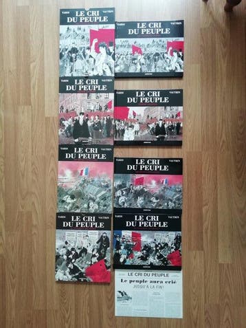 Le Cri du Peuple T1 à T4 + tiré à part - Série complète - 4x, Nieuw