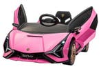 Kinderauto, LAMBORGHINI SIAN, mp4 Touchscreen TV, eva, RC,, Ophalen of Verzenden, Nieuw