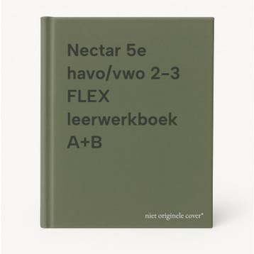 Nectar 5e havo/vwo 2-3 FLEX leerwerkboek A+B 9789001297510, Verzenden, Zo goed als nieuw