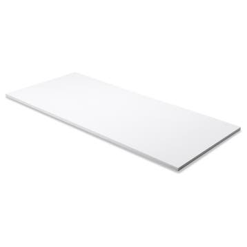 Tafelblad 180 x 80 cm Rechthoekig - Wit, Ophalen of Verzenden, Nieuw in verpakking