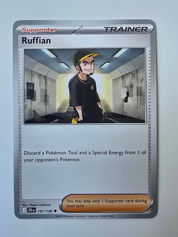 RUFFIAN (JOURNEY TOGETHER 157/159) (POKÉMON) (TRADING CARD), Verzenden, Gebruikt
