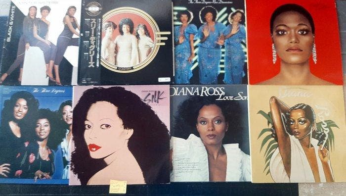 Diana Ross, The Three Degrees - Pointer Sisters - Diverse, Cd's en Dvd's, Vinyl Singles