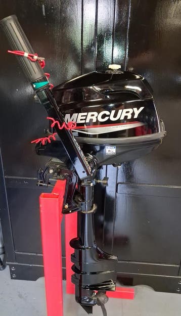 Zgan Mercury 3.5 pk , 4-takt , langstaart, Ophalen, Zo goed als nieuw
