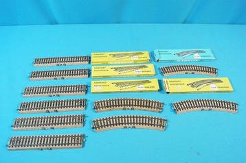 Märklin H0 - 5104-5105 - Modeltreinsporen (10) - set 10, Nieuw