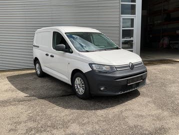 Volkswagen Caddy Cargo 2.0 TDI 100 pk Omvormer/ Sortimo/ Cru, Stof, Gebruikt, Volkswagen, Wit