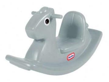 Veiling - Little Tikes hobbelpaard grijs, Nieuw