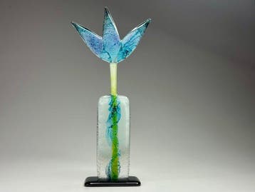 Studio Habrat - Beeldje - Wild flower - fusie