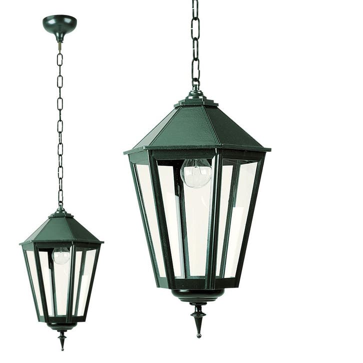 Trier Zeskantige Hanglamp small Buitenverlichting, Tuin en Terras, Buitenverlichting, Verzenden