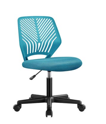 Yaheetech Bureaustoel zonder armleuningen, ergonomische b..., Verzenden, Nieuw
