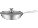 Veiling - Wokpan Keramisch - 28 cm - Deksel -3-laags antiaan, Nieuw
