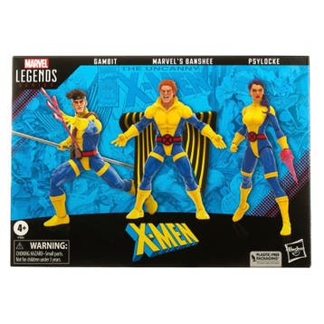 X-Men 60th Anniversary Marvel Legends Action Figure 3-Pac..., Verzamelen, Poppetjes en Figuurtjes, Verzenden, Zo goed als nieuw