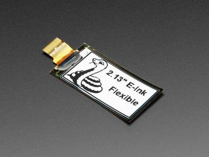 2.13inch Flexible Monochrome eInk / ePaper Display - 212x..., Hobby en Vrije tijd, Elektronica-componenten, Verzenden