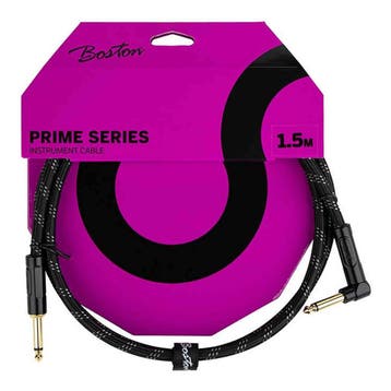 Boston GCRB-15A Prime Series woven jacket instrumentkabel, Ophalen of Verzenden, Nieuw