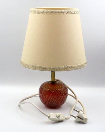 Tafellamp - Bullicante & 24k Gold Flakes - Muranoglas -, Antiek en Kunst