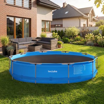 Ronde zwembadafdekking solarfolie rond - zwart, Verzenden, Nieuw