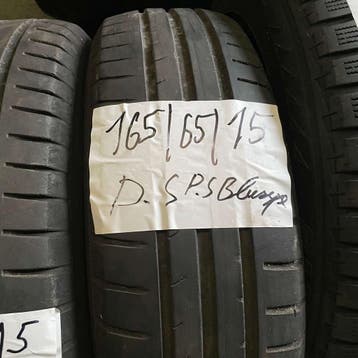 2 x Dunlop SP Sport BluResponse 165-65-15 Zomerbanden 5mm, Gebruikt, 15 inch, Ophalen of Verzenden, Band(en)