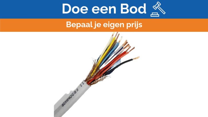 Bieden: Marine Flame Retardant Cable 10-Core 0.50mm - 75m, Watersport en Boten, Navigatiemiddelen en Scheepselektronica, Kabel of Apparatuur