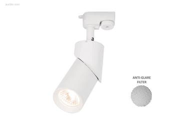 (20x) Railspot GU10 Armatuur cilinder zand   wit..., Nieuw