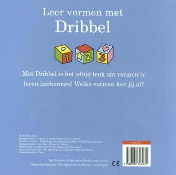 Leer vormen met Dribbel / Dribbel 9789000343935 Eric Hill, Boeken, Verzenden, Gelezen, Eric Hill