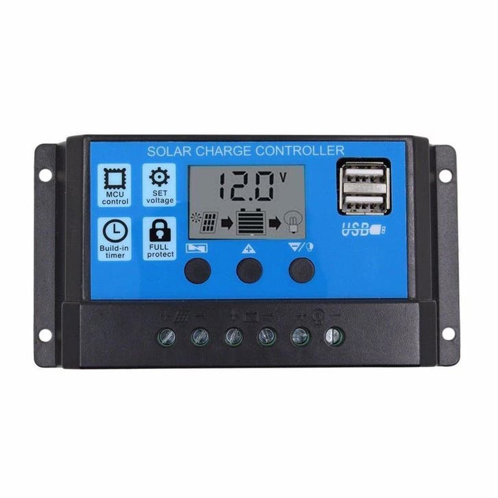 Solar laadregelaar - 12/24V - 30A, Caravans en Kamperen, Caravan accessoires, Nieuw, Ophalen of Verzenden