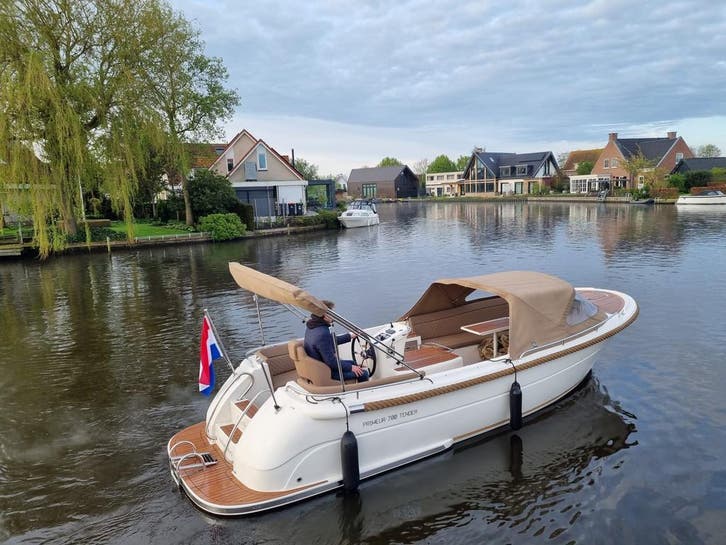Primeur 700 Tender met Vetus 33 pk | Open doorloop |