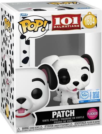 Funko Pop! - 101 Dalmatians - Patch Flocked #1684 | Funko -, Verzamelen, Verzenden, Nieuw