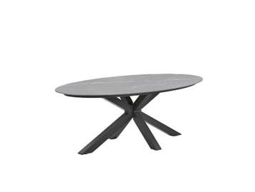 Garden impressions Scotland tafel 220 Centostone sicilian gr, Nieuw, Ovaal, Overige materialen