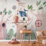 Profhome 399061-GU Fotobehang kinderbehang mat beige bruin, Huis en Inrichting, Stoffering | Behang, Verzenden