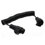 Spiraalkabel 8 polige kabel -  stekker/stekker 8 pins -, Ophalen of Verzenden, Nieuw