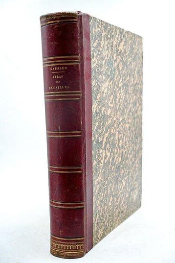 F. De Kausler - Atlas des plus mémorables batailles, combats