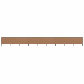 Windscherm 1200cm taupe - Goedkope retourkans!, Ophalen of Verzenden, Zo goed als nieuw