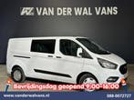 Ford Transit Custom | 2.0 TDCI 130pk L2H1 Dubbele Cabine, Auto's, Gebruikt, Euro 6, Wit, Dealer onderhouden