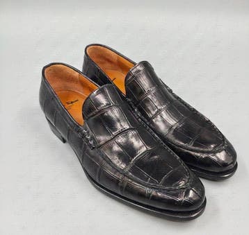 Mauro Volponi-Crocodile-UK11 - Loafers - Maat: EU 45 - Nieuw, Nieuw