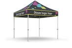Easy up partytent 3x3m - Professional | Heavy duty PVC |, Tuin en Terras, Partytenten, Partytent, Minder dan 4 meter, Nieuw, 2 meter of meer
