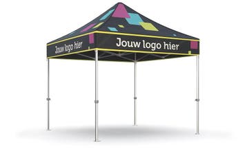 Easy up partytent 3x3m - Professional | Heavy duty PVC |, Partytent, Minder dan 4 meter, Nieuw, 2 meter of meer