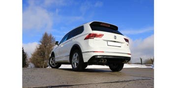 FOX VW Tiguan II Diesel - 4motion einddemper dwars - 2x80 ty, Auto-onderdelen, Uitlaatsystemen, Verzenden, Nieuw