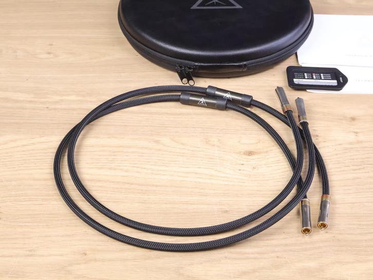 Shunyata Research Delta audio interconnects RCA 1,0 metre, Audio, Tv en Foto, Audiokabels en Televisiekabels, Overige kabels, Gebruikt