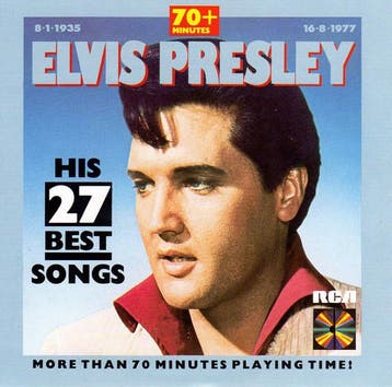 cd - Elvis Presley - His 27 Best Songs, Verzenden, Zo goed als nieuw