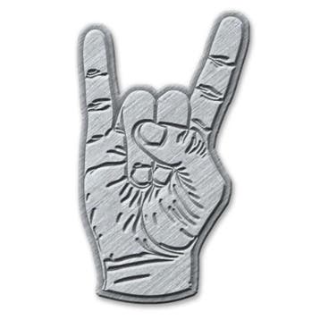 Devil Horns - ijzeren pin officiële merchandise, Ophalen of Verzenden, Nieuw, Kleding