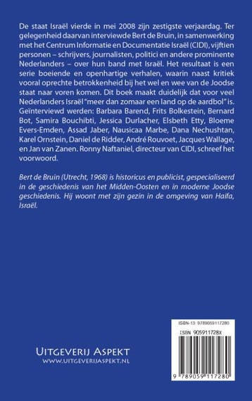 Israel en ik 9789059117280 B. de Bruin, Boeken, Verzenden, Gelezen, B. de Bruin