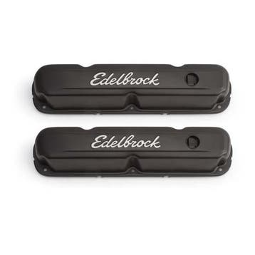 Chrysler,dodge klependeksels edelbrock zwart, Ophalen of Verzenden, Nieuw